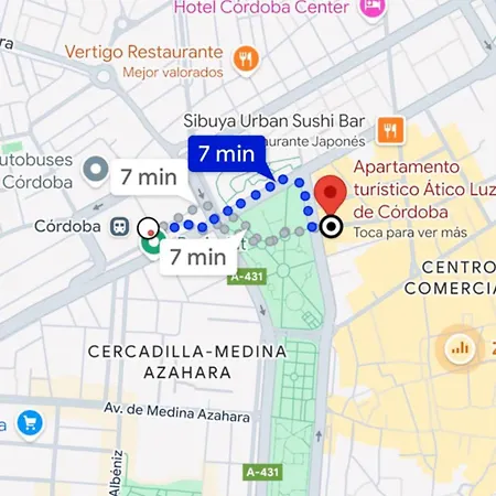 Atico Luz De Station Parking Free Center Apartment Cordoba