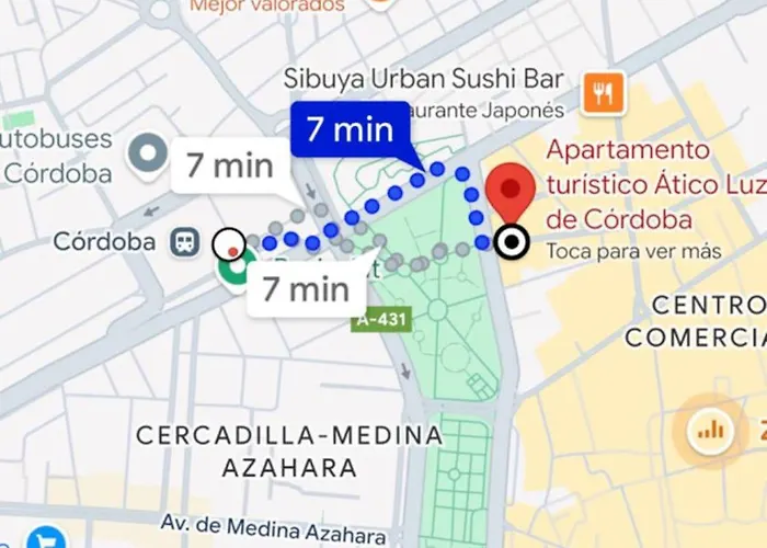 Atico Luz De Station Parking Free Center 아파트 코르도바