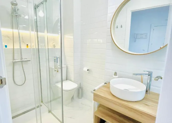 Atico Luz De Station Parking Free Center Apartment *